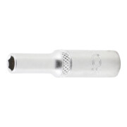 BGS Steckschlüssel-Einsatz Sechskant, tief 10503, Antrieb Innenvierkant 6,3 mm (1/4"), SW 5,5 mm