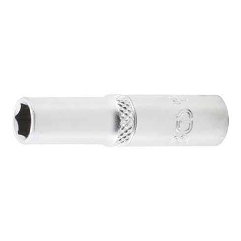 BGS Steckschlüssel-Einsatz Sechskant, tief 10507, Antrieb Innenvierkant 6,3 mm (1/4"), SW 7 mm