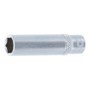 BGS Steckschlüssel-Einsatz Sechskant, tief 10509, Antrieb Innenvierkant 6,3 mm (1/4"), SW 9 mm