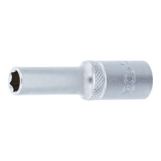 BGS Steckschlüssel-Einsatz Sechskant, tief 10528, Antrieb Innenvierkant 10 mm (3/8"), SW 8 mm