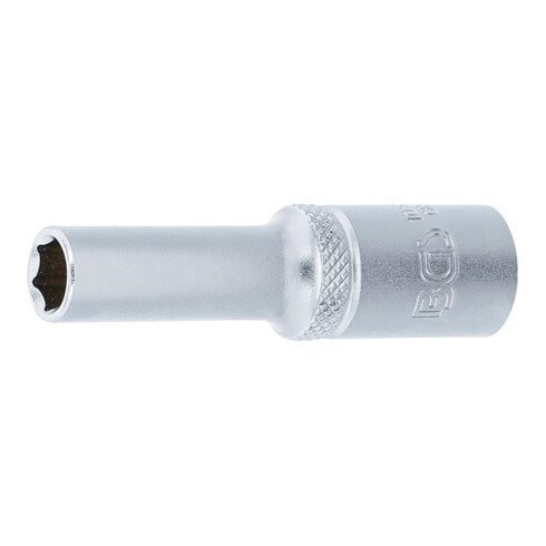 BGS Steckschlüssel-Einsatz Sechskant, tief 10528, Antrieb Innenvierkant 10 mm (3/8"), SW 8 mm
