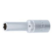 BGS Steckschlüssel-Einsatz Sechskant, tief 10528, Antrieb Innenvierkant 10 mm (3/8"), SW 8 mm