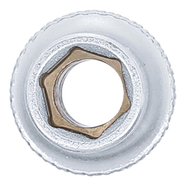 BGS Steckschlüssel-Einsatz Sechskant, tief 10528, Antrieb Innenvierkant 10 mm (3/8"), SW 8 mm