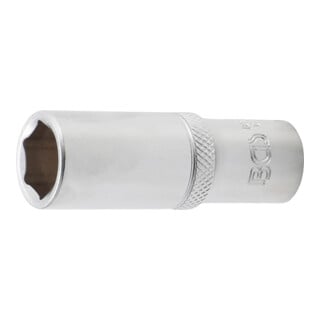 BGS Steckschlüssel-Einsatz Sechskant, tief 10535, Antrieb Innenvierkant 10 mm (3/8"), SW 15 mm
