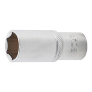 BGS Steckschlüssel-Einsatz Sechskant, tief 10539, Antrieb Innenvierkant 10 mm (3/8"), SW 19 mm