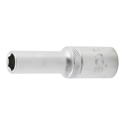 BGS Steckschlüssel-Einsatz Sechskant, tief 10550, Antrieb Innenvierkant 12,5 mm (1/2"), SW 10 mm