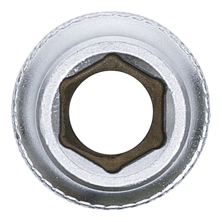 BGS Steckschlüssel-Einsatz Sechskant, tief 10551, Antrieb Innenvierkant 12,5 mm (1/2"), SW 11 mm