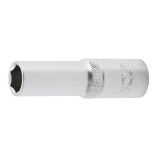 BGS Steckschlüssel-Einsatz Sechskant, tief 10553, Antrieb Innenvierkant 12,5 mm (1/2"), SW 13 mm