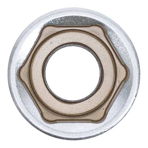 BGS Steckschlüssel-Einsatz Sechskant, tief 10560, Antrieb Innenvierkant 12,5 mm (1/2"), SW 20 mm