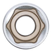 BGS Steckschlüssel-Einsatz Sechskant, tief 10560, Antrieb Innenvierkant 12,5 mm (1/2"), SW 20 mm-3