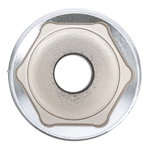 BGS Steckschlüssel-Einsatz Sechskant, tief 10572, Antrieb Innenvierkant 12,5 mm (1/2"), SW 32 mm