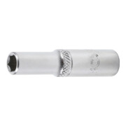 BGS Steckschlüssel-Einsatz Sechskant, tief 10670, Antrieb Innenvierkant 6,3 mm (1/4"), SW 1/4"