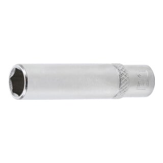 BGS Steckschlüssel-Einsatz Sechskant, tief 10671, Antrieb Innenvierkant 6,3 mm (1/4"), SW 5/16"