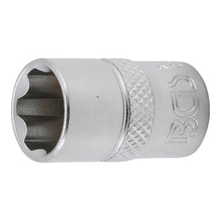 BGS Steckschlüssel-Einsatz Super Lock Antrieb Innenvierkant 10 mm (3/8") SW 12 mm