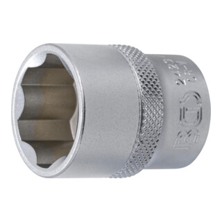 BGS Steckschlüssel-Einsatz Super Lock Antrieb Innenvierkant 10 mm (3/8") SW 23 mm