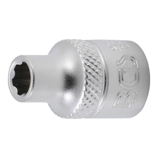 BGS Steckschlüssel-Einsatz Super Lock Antrieb Innenvierkant 10 mm (3/8") SW 6 mm
