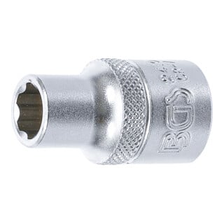 BGS Steckschlüssel-Einsatz Super Lock Antrieb Innenvierkant 12,5 mm (1/2") SW 10 mm