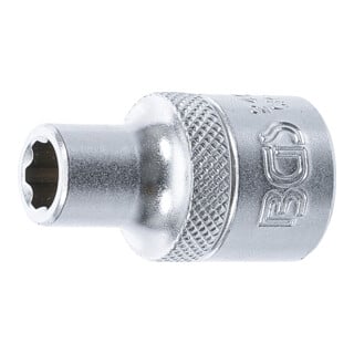 BGS Steckschlüssel-Einsatz Super Lock Antrieb Innenvierkant 12,5 mm (1/2") SW 8 mm