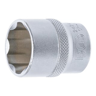 BGS Steckschlüssel-Einsatz Super Lock Antrieb Innenvierkant 12,5 mm SW 24 mm