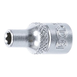 BGS Steckschlüssel-Einsatz Super Lock Antrieb Innenvierkant 6,3 mm (1/4") SW 4 mm
