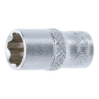 BGS Steckschlüssel-Einsatz Super Lock Antrieb Innenvierkant 6,3 mm (1/4") SW 9 mm
