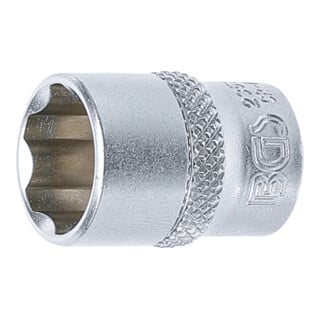 BGS Steckschlüssel-Einsatz Super Lock Antrieb Innenvierkant 6,3 mm SW 13 mm