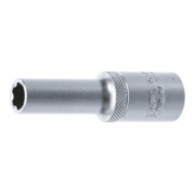 BGS Steckschlüssel-Einsatz Super Lock, tief 10270, Antrieb Innenvierkant 12,5 mm (1/2"), SW 10 mm