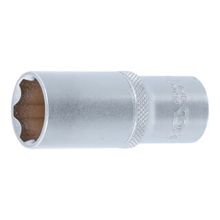 BGS Steckschlüssel-Einsatz Super Lock, tief Antrieb Innenvierkant 10 mm (3/8") SW 19 mm