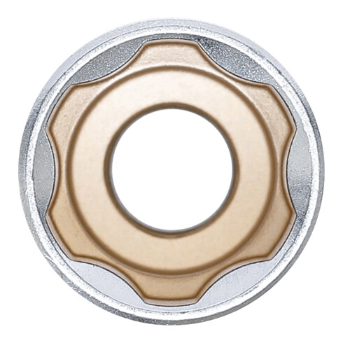 BGS Steckschlüssel-Einsatz Super Lock, tief Antrieb Innenvierkant 12,5 mm (1/2") SW 22 mm