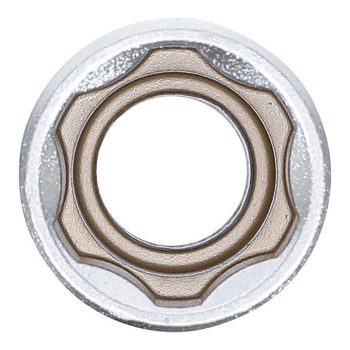 BGS Steckschlüssel-Einsatz Super Lock, tief Antrieb Innenvierkant 12,5 mm SW 17 mm