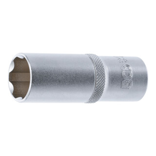 BGS Steckschlüssel-Einsatz Super Lock, tief Antrieb Innenvierkant 12,5 mm SW 21 mm