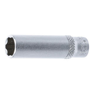 BGS Steckschlüssel-Einsatz Super Lock, tief Antrieb Innenvierkant 6,3 mm SW 10 mm