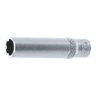 BGS Steckschlüssel-Einsatz Super Lock, tief Antrieb Innenvierkant 6,3 mm SW 8 mm