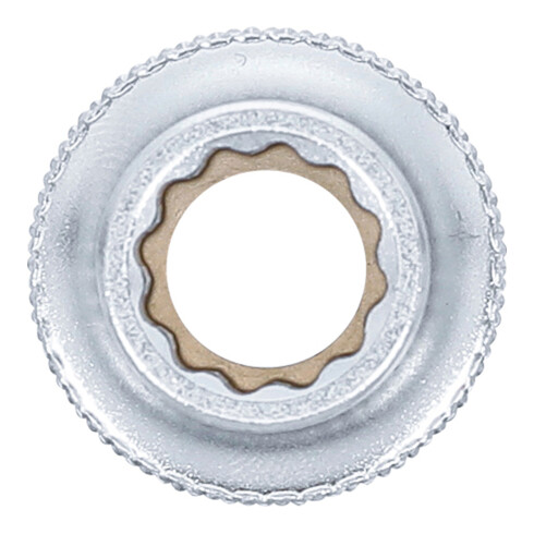 BGS Steckschlüssel-Einsatz Zwölfkant 10630, Antrieb Innenvierkant 12,5 mm (1/2"), SW 10 mm
