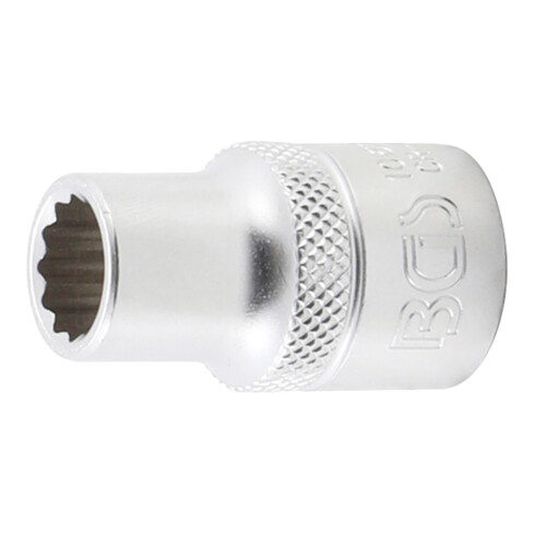 BGS Steckschlüssel-Einsatz Zwölfkant 10631, Antrieb Innenvierkant 12,5 mm (1/2"), SW 11 mm