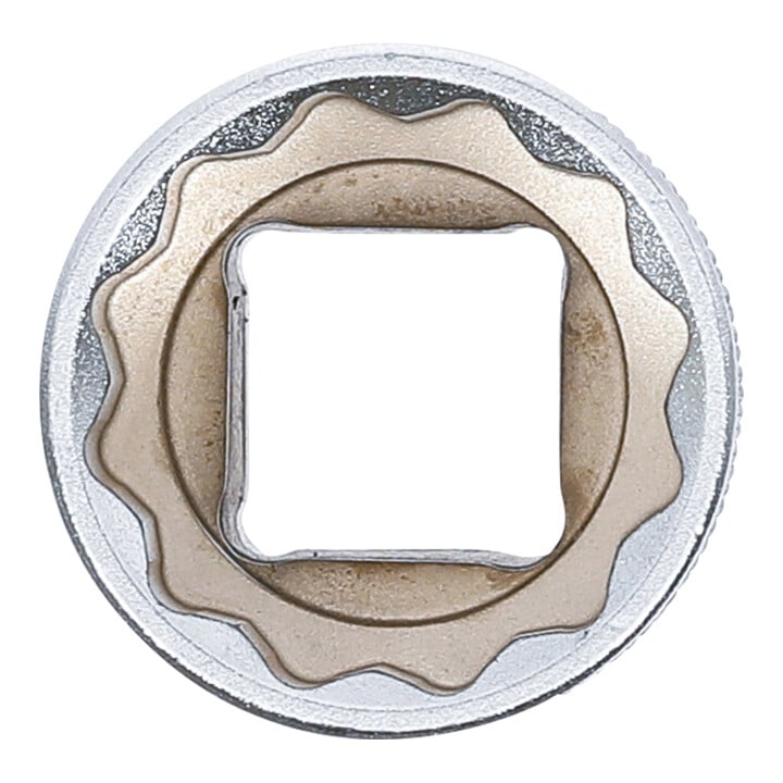 BGS Steckschlüssel-Einsatz Zwölfkant 10641, Antrieb Innenvierkant 12,5 mm (1/2"), SW 21 mm