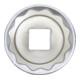 BGS Steckschlüssel-Einsatz Zwölfkant 10648, Antrieb Innenvierkant 12,5 mm (1/2"), SW 34 mm-3