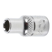 BGS Steckschlüssel-Einsatz Zwölfkant 10772, Antrieb Innenvierkant 6,3 mm (1/4"), SW 5,5 mm