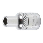 BGS Steckschlüssel-Einsatz Zwölfkant 10773, Antrieb Innenvierkant 6,3 mm (1/4"), SW 4,5 mm