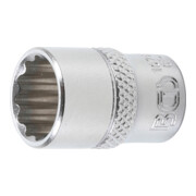 BGS Steckschlüssel-Einsatz Zwölfkant 10782, Antrieb Innenvierkant 6,3 mm (1/4"), SW 12 mm