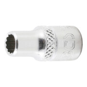 BGS Steckschlüssel-Einsatz Zwölfkant 10872, Antrieb Innenvierkant 6,3 mm (1/4"), SW 7/32"