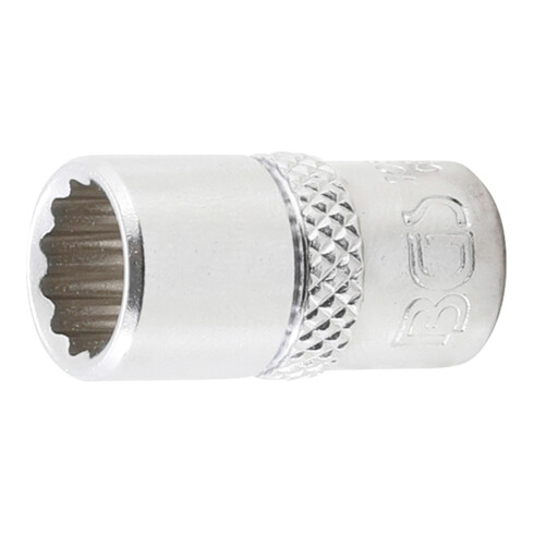 BGS Steckschlüssel-Einsatz Zwölfkant 10876, Antrieb Innenvierkant 6,3 mm (1/4"), SW 11/32"