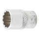 BGS Steckschlüssel-Einsatz Zwölfkant 10879, Antrieb Innenvierkant 6,3 mm (1/4"), SW 15/32"-1