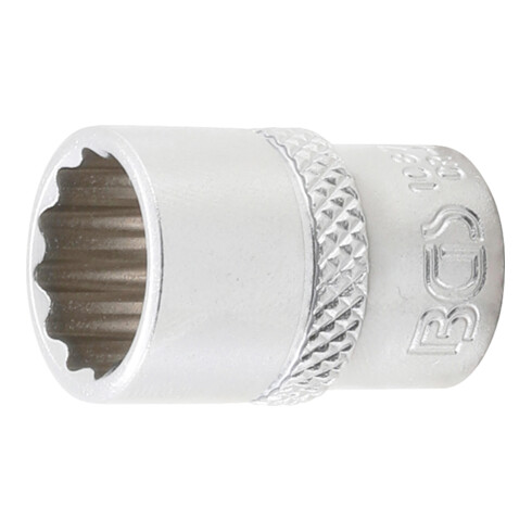 BGS Steckschlüssel-Einsatz Zwölfkant 10879, Antrieb Innenvierkant 6,3 mm (1/4"), SW 15/32"