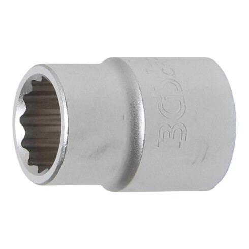 BGS Steckschlüssel-Einsatz Zwölfkant 7422, Antrieb Innenvierkant 20 mm (3/4"), SW 22 mm