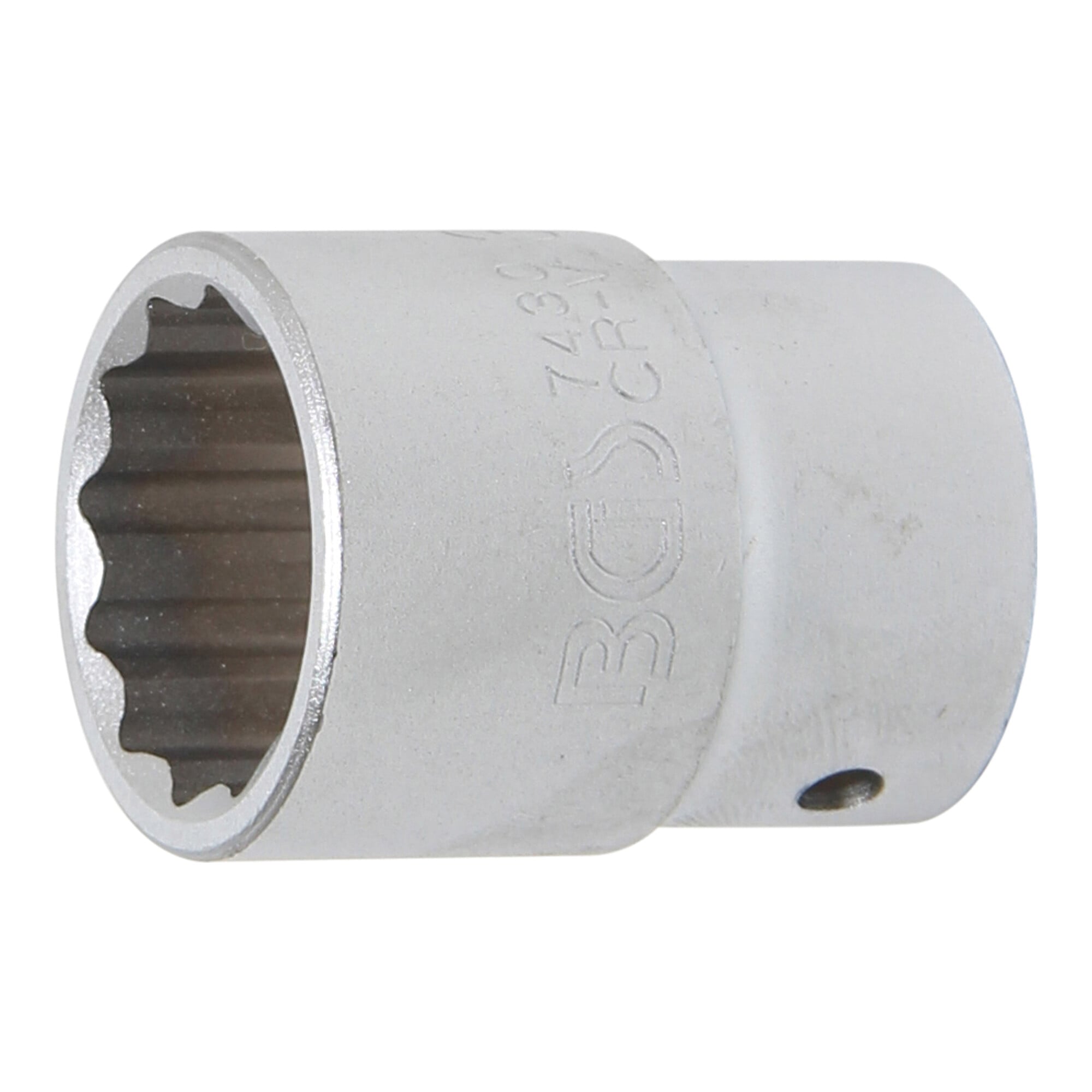 BGS Steckschlüssel-Einsatz Zwölfkant 7430, Antrieb Innenvierkant 20 mm (3/4"), SW 30 mm ; BGS technic