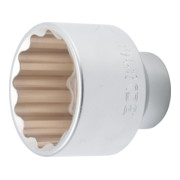 BGS Steckschlüssel-Einsatz Zwölfkant 7459, Antrieb Innenvierkant 20 mm (3/4"), SW 60 mm