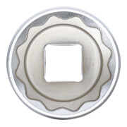 BGS Steckschlüssel-Einsatz Zwölfkant Antrieb Innenvierkant 12,5 mm SW 30 mm-3