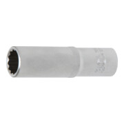 BGS Steckschlüssel-Einsatz Zwölfkant, tief 10682, Antrieb Innenvierkant 12,5 mm (1/2"), SW 15 mm