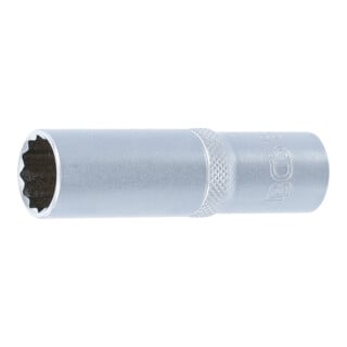 BGS Steckschlüssel-Einsatz Zwölfkant, tief 10683, Antrieb Innenvierkant 12,5 mm (1/2"), SW 16 mm